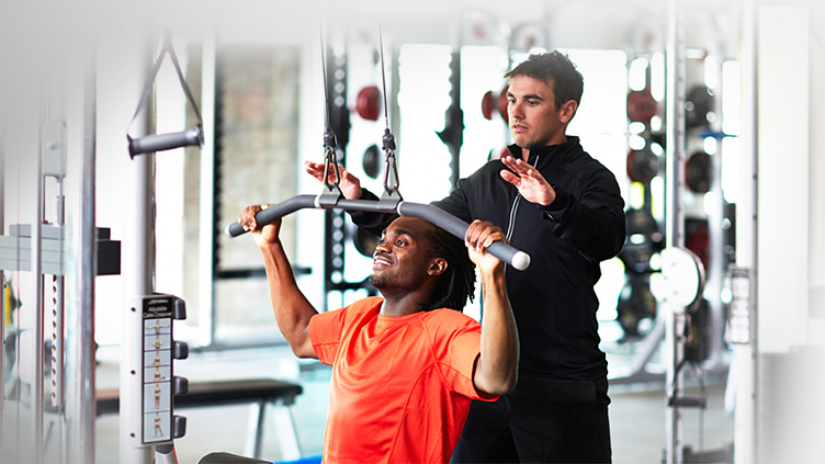 personal trainer.