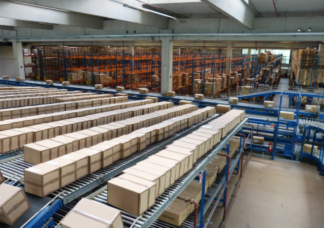 goods awaiting transport
